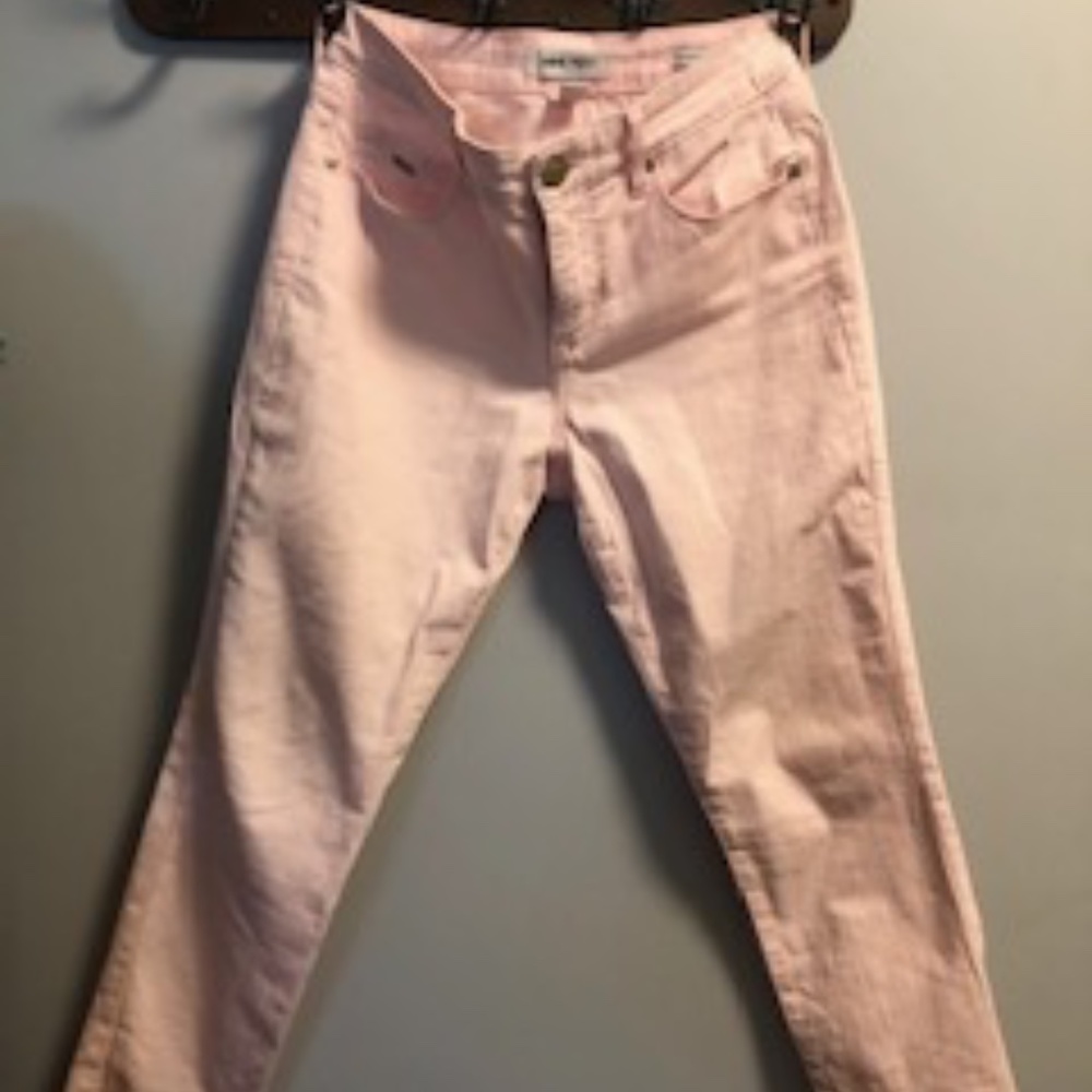 Nine West Cropped Jeans Pale Pink